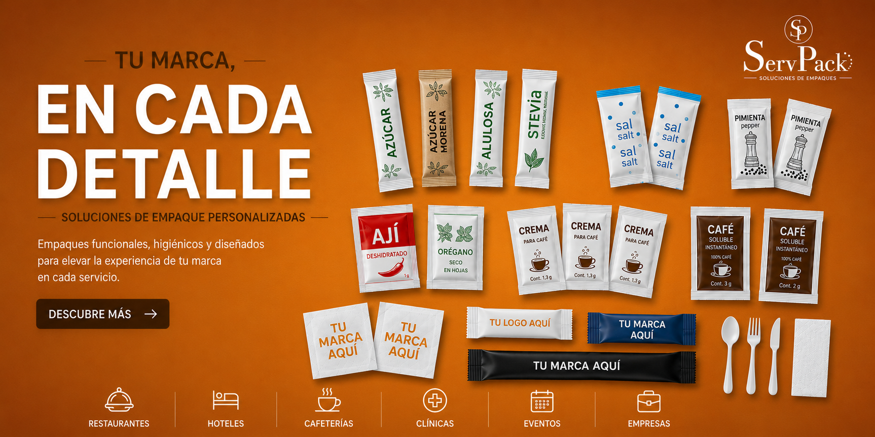 Servpack — Sachets personalizados en Ecuador con BPM y registro sanitario ARCSA